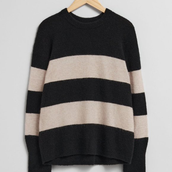 & Other Stories Relaxed Alpaca Knit Sweater - Picture 1 of 4